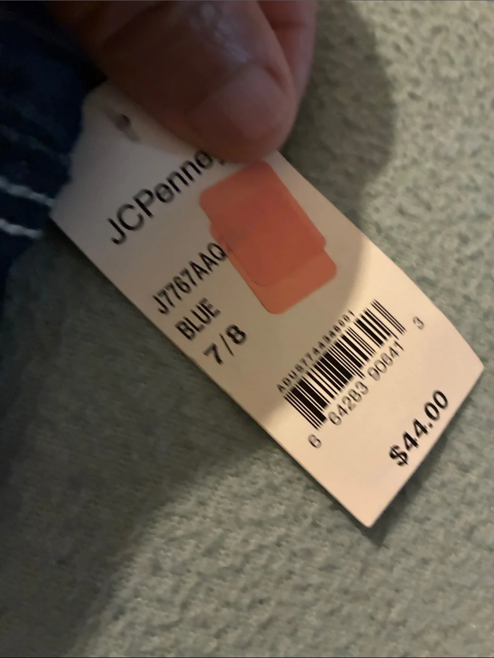 jcpenney Dark Blue Distressed Kids Jeans